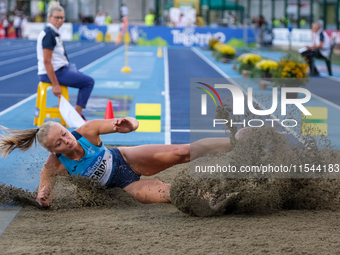 Veronica Crida from Italy participates in the 60th Palio Citta della Quercia, valid for the World Athletics Continental Tour, at Quercia Sta...