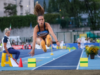 Elisa Naldi from Italy participates in the 60th Palio Citta della Quercia, valid for the World Athletics Continental Tour, at Quercia Stadiu...