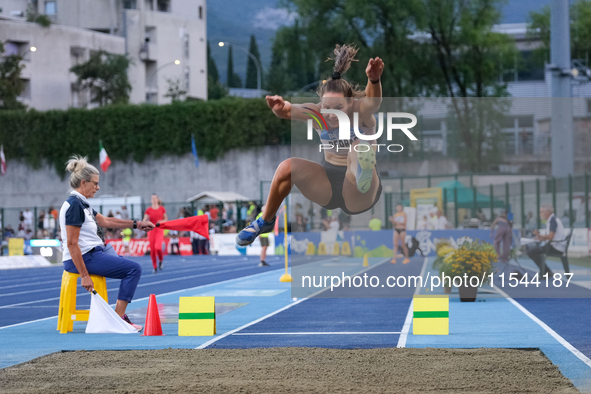 Maja Bedrac from Slovenia participates in the 60th Palio Citta della Quercia, valid for the World Athletics Continental Tour, at Quercia Sta...