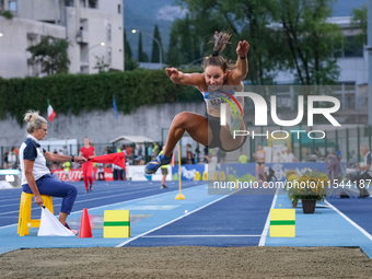 Maja Bedrac from Slovenia participates in the 60th Palio Citta della Quercia, valid for the World Athletics Continental Tour, at Quercia Sta...