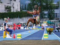 Maja Bedrac from Slovenia participates in the 60th Palio Citta della Quercia, valid for the World Athletics Continental Tour, at Quercia Sta...