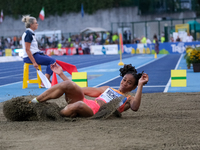 Monae Nichols from the United States participates in the 60th Palio Citta della Quercia, valid for the World Athletics Continental Tour, at...