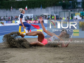 Monae Nichols from the United States participates in the 60th Palio Citta della Quercia, valid for the World Athletics Continental Tour, at...