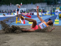 Monae Nichols from the United States participates in the 60th Palio Citta della Quercia, valid for the World Athletics Continental Tour, at...