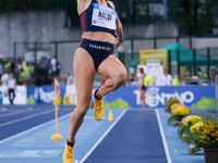 Elisa Naldi from Italy participates in the 60th Palio Citta della Quercia, valid for the World Athletics Continental Tour, at Quercia Stadiu...