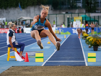 Veronica Crida from Italy participates in the 60th Palio Citta della Quercia, valid for the World Athletics Continental Tour, at Quercia Sta...