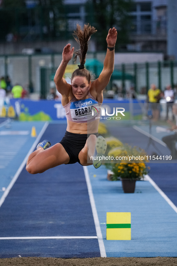 Maja Bedrac from Slovenia participates in the 60th Palio Citta della Quercia, valid for the World Athletics Continental Tour, at Quercia Sta...