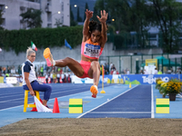 Monae Nichols from the United States participates in the 60th Palio Citta della Quercia, valid for the World Athletics Continental Tour, at...