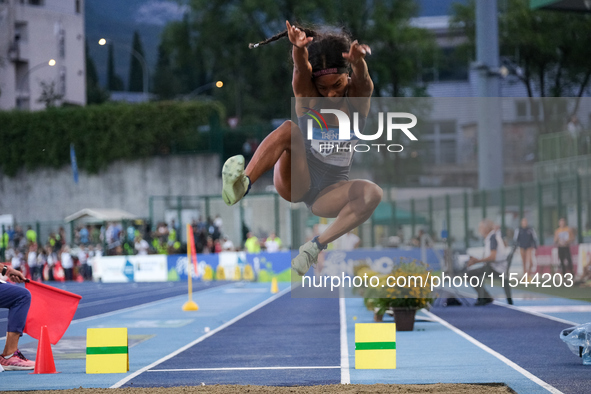 Quanesha Burks from the United States participates in the 60th Palio Citta della Quercia, valid for the World Athletics Continental Tour, at...