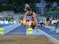 Alina Rotaru Kottmann from Romania participates in the 60th Palio Citta della Quercia, valid for the World Athletics Continental Tour, at Qu...