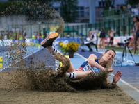 Alina Rotaru Kottmann from Romania participates in the 60th Palio Citta della Quercia, valid for the World Athletics Continental Tour, at Qu...