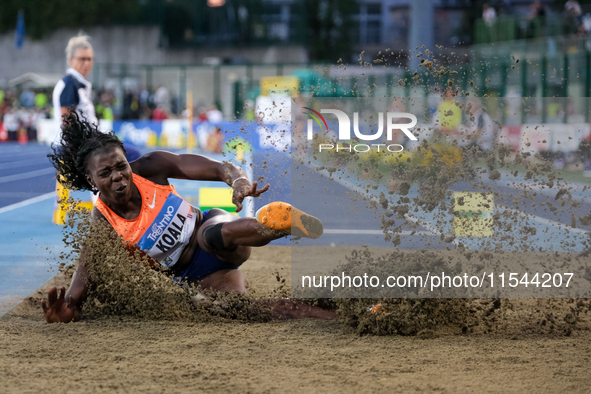 Marthe Koala from Burkina Faso participates in the 60th Palio Citta della Quercia, valid for the World Athletics Continental Tour, at Querci...