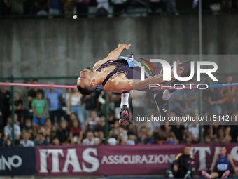 Tihomir Ivanov from Bulgaria participates in the 60th Palio Citta della Quercia, valid for the World Athletics Continental Tour, at Quercia...