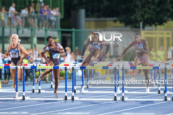 Cyndy Sember from Great Britain participates in the 60th Palio Citta della Quercia, valid for the World Athletics Continental Tour, at Querc...