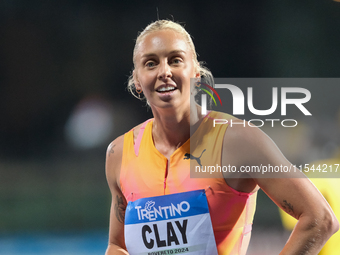 Liz Clay from Australia participates in the 60th Palio Citta della Quercia, valid for the World Athletics Continental Tour, at Quercia Stadi...