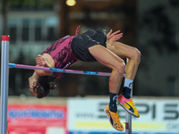 Gianmarco Tamberi from Italy participates in the 60th Palio Citta della Quercia, valid for the World Athletics Continental Tour, at Quercia...