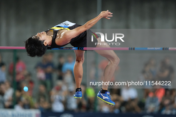 Tomohiro Shinto from Japan participates in the 60th Palio Citta della Quercia, valid for the World Athletics Continental Tour, at Quercia St...