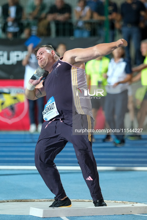 Kyle Blignaut from the Republic of South Africa participates in the 60th Palio Citta della Quercia, valid for the World Athletics Continenta...