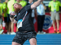 Jordan Geist from the United States participates in the 60th Palio Citta della Quercia, valid for the World Athletics Continental Tour, at Q...