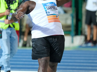 Ranjindra Campbell from Jamaica participates in the 60th Palio Citta della Quercia, valid for the World Athletics Continental Tour, at Querc...