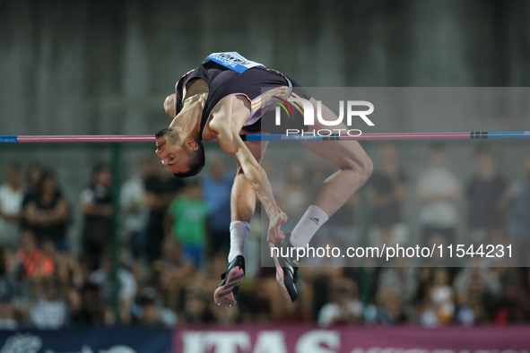 Tihomir Ivanov from Bulgaria participates in the 60th Palio Citta della Quercia, valid for the World Athletics Continental Tour, at Quercia...