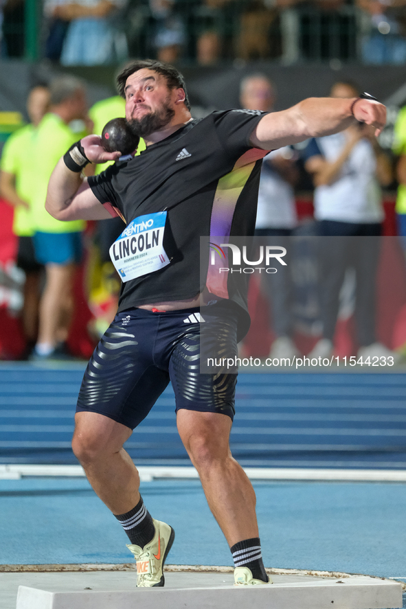 Scott Lincoln from Great Britain participates in the 60th Palio Citta della Quercia, valid for the World Athletics Continental Tour, at Quer...