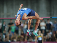 Manuel Lando from Italy participates in the 60th Palio Citta della Quercia, valid for the World Athletics Continental Tour, at Quercia Stadi...