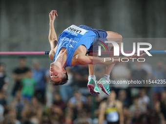 Manuel Lando from Italy participates in the 60th Palio Citta della Quercia, valid for the World Athletics Continental Tour, at Quercia Stadi...