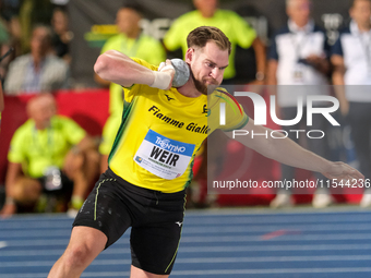 Zane Sean Weir from Italy participates in the 60th Palio Citta della Quercia, valid for the World Athletics Continental Tour, at Quercia Sta...