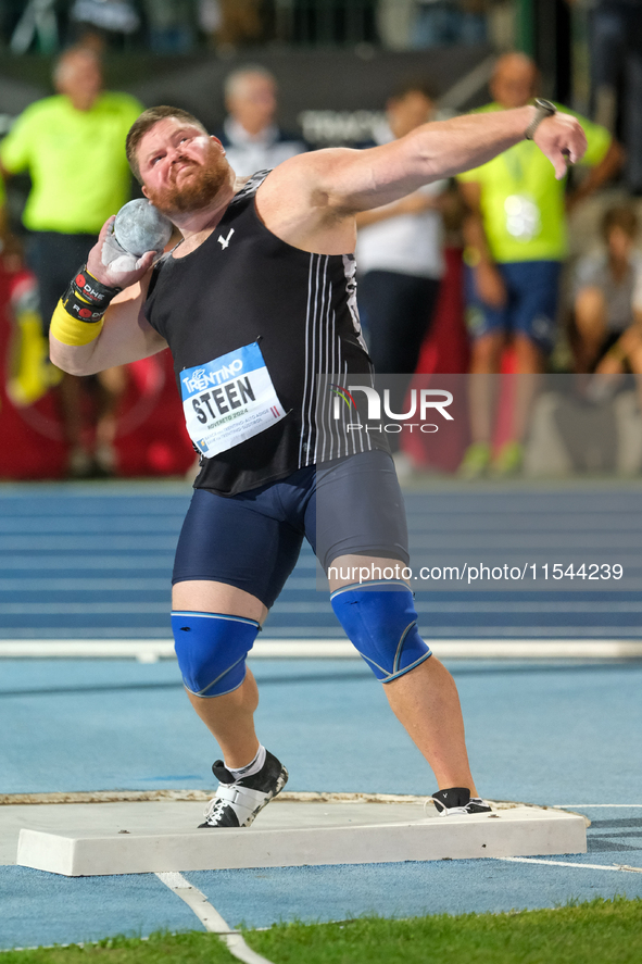 Roger Steen from the United States participates in the 60th Palio Citta della Quercia, valid for the World Athletics Continental Tour, at Qu...