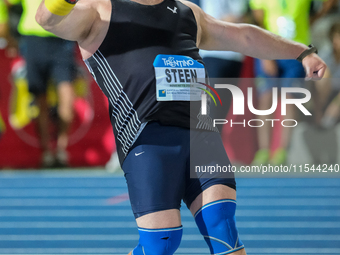 Roger Steen from the United States participates in the 60th Palio Citta della Quercia, valid for the World Athletics Continental Tour, at Qu...