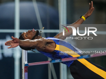 Romaine Beckford from Jamaica participates in the 60th Palio Citta della Quercia, valid for the World Athletics Continental Tour, at Quercia...