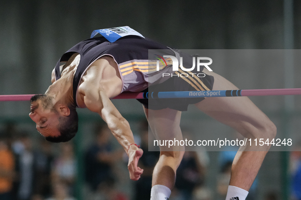 Tihomir Ivanov from Bulgaria participates in the 60th Palio Citta della Quercia, valid for the World Athletics Continental Tour, at Quercia...