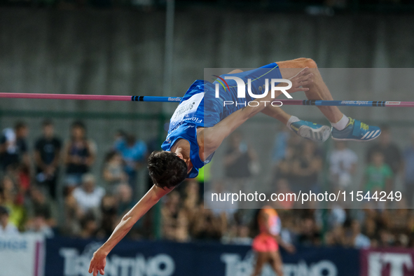 Stefano Sottile from Italy participates in the 60th Palio Citta della Quercia, valid for the World Athletics Continental Tour, at Quercia St...