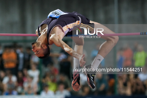 Tihomir Ivanov from Bulgaria participates in the 60th Palio Citta della Quercia, valid for the World Athletics Continental Tour, at Quercia...