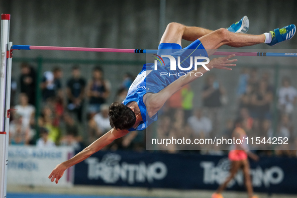 Stefano Sottile from Italy participates in the 60th Palio Citta della Quercia, valid for the World Athletics Continental Tour, at Quercia St...