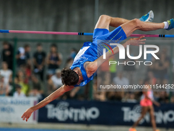 Stefano Sottile from Italy participates in the 60th Palio Citta della Quercia, valid for the World Athletics Continental Tour, at Quercia St...