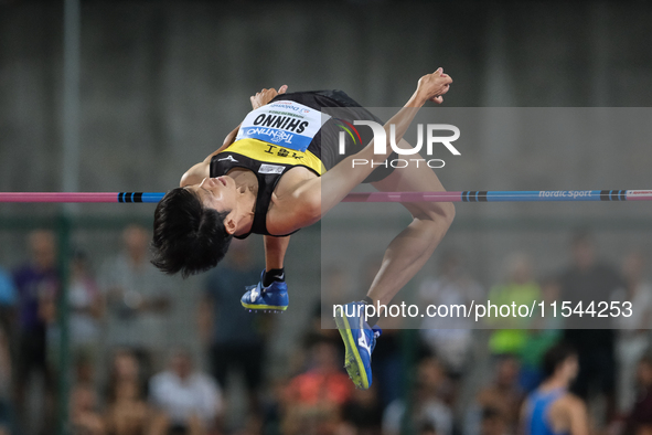 Tomohiro Shinto from Japan participates in the 60th Palio Citta della Quercia, valid for the World Athletics Continental Tour, at Quercia St...