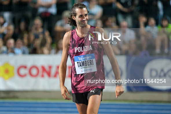 Portrait of Gianmarco Tamberi from Italy during the 60th Palio Citta della Quercia, valid for the World Athletics Continental Tour, at Querc...