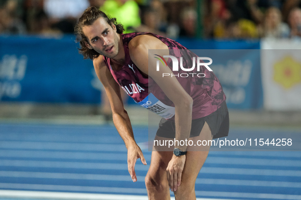 Portrait of Gianmarco Tamberi from Italy during the 60th Palio Citta della Quercia, valid for the World Athletics Continental Tour, at Querc...