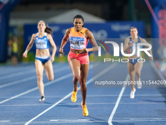 Stacey Ann Williams from the United States participates in the 60th Palio Citta della Quercia, valid for the World Athletics Continental Tou...