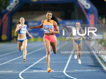 Stacey Ann Williams from the United States participates in the 60th Palio Citta della Quercia, valid for the World Athletics Continental Tou...