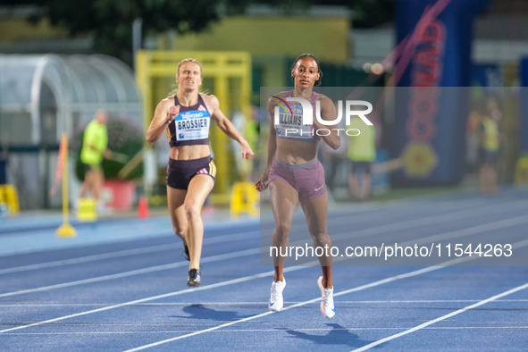 Sara Williams from Barbados participates in the 60th Palio Citta della Quercia, valid for the World Athletics Continental Tour, at Quercia S...