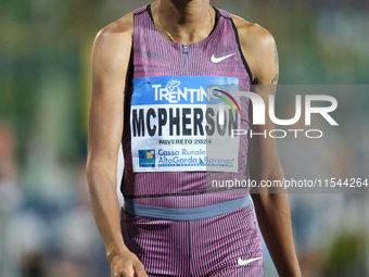 Stefanie Ann McPherson from Jamaica during the 60th Palio Citta della Quercia, valid for the World Athletics Continental Tour, at Quercia St...