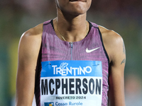 Stefanie Ann McPherson from Jamaica participates in the 60th Palio Citta della Quercia, valid for the World Athletics Continental Tour, at Q...