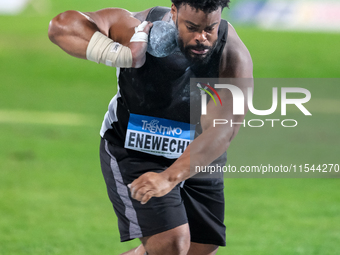 Chuckwuebuka Enewechi from Nigeria participates in the 60th Palio Citta della Quercia, valid for the World Athletics Continental Tour, at Qu...