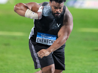 Chuckwuebuka Enewechi from Nigeria participates in the 60th Palio Citta della Quercia, valid for the World Athletics Continental Tour, at Qu...