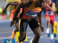 Rusheen McDonald from Jamaica participates in the 60th Palio Citta della Quercia, valid for the World Athletics Continental Tour, at Quercia...