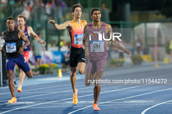 Mathesus Lima from Brazil participates in the 60th Palio Citta della Quercia, valid for the World Athletics Continental Tour, at Quercia Sta...