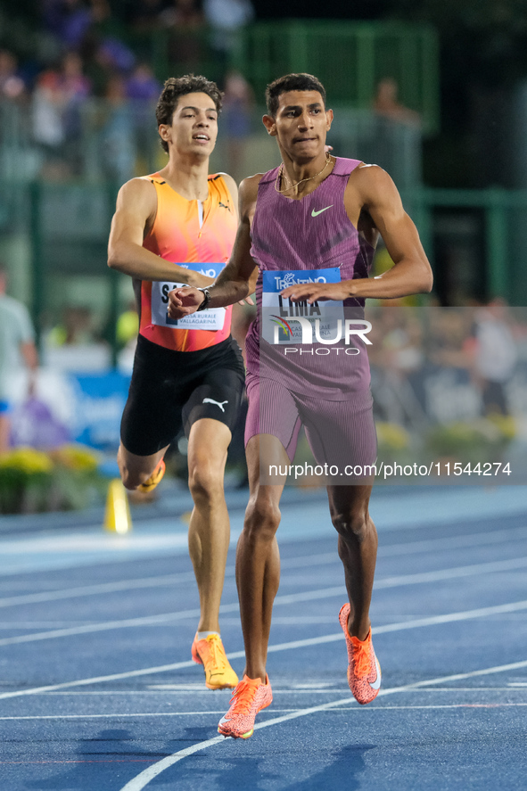 Mathesus Lima from Brazil participates in the 60th Palio Citta della Quercia, valid for the World Athletics Continental Tour, at Quercia Sta...